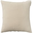 thumbnail image 2 of Nourison Life Styles Embrd Leaves Natural 18" x 18" Throw Pillow, 2 of 5