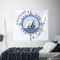 thumbnail image 6 of Balery Not All Who Wander Are Lost2 Pattern Tapestry 60x51 Inches - Large Wall Hanging Tapestry for Bedroom, Living Room, Dorm Decor - Artistic and Aesthetic Room Decor, 6 of 9