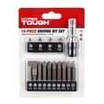 thumbnail image 3 of Hyper Tough 15 Count Screwdriver Bit Set with Quick Release, Steel Material, 3 of 12