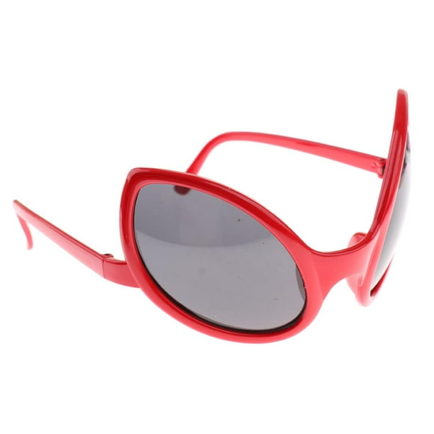 Gafas de sol de extraterrestre, gafas de fiesta, gafas divertidas, accesorios para disfraces de fiesta rojo