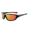 thumbnail image 3 of Ciclismo Gafas de sol polarizadas Hombres UV400 Gafas de conducción al aire libre (Película roja negra) Likrtyny Para estrenar, 3 of 7