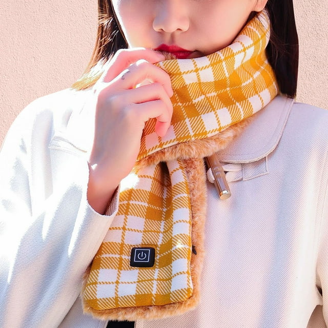 Bonnets TIMIFIS pour Femmes Femmes Hiver Foulard Électrique Intelligente Foulard Chauffante Enveloppement Chauffant Protection -