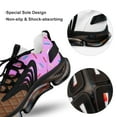 thumbnail image 7 of Chocolate And Strawberry Icecream Walking Shoes for Men Woman Lightweight Tennis Fashion Elastic Sports Shoes Cushion Basketball Shoes, 7 of 7