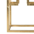thumbnail image 5 of SAFAVIEH Byram Solid Classic Greek Key Glass Top End Table, Gold/Clear, 5 of 5