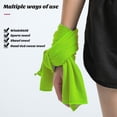 thumbnail image 3 of LJNYFDC Refreshing Cooling Towel Super Soft Three layer Workout Cooling Towel Quick drying Breathable Sports Towel, 3 of 7