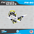 thumbnail image 2 of Kalair GFX Graphics Kit for Yamaha PW80 (1990-2008) Incision Series, 2 of 5