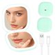 thumbnail image 1 of r6n 1X 5X Magnification LED Lighted Travel Pocket Mirror Rechargeable i8h Double-Sided Makeup Mirror, 1 of 5