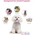 thumbnail image 3 of 6 Pack Small Dog Rope Toys for Aggressive Chewers, Puppy Teething Toys, Durable Doy Chew Toys for Training, Entertaining and Boredom, Pink Interactive, 3 of 4