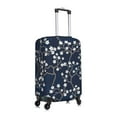 thumbnail image 3 of Picia Cherry Blossoms on Navy Background Luggage Protector Cover Thicken Suitcase Protector Cover Fit 18-32 Inch Luggage-Medium, 3 of 9