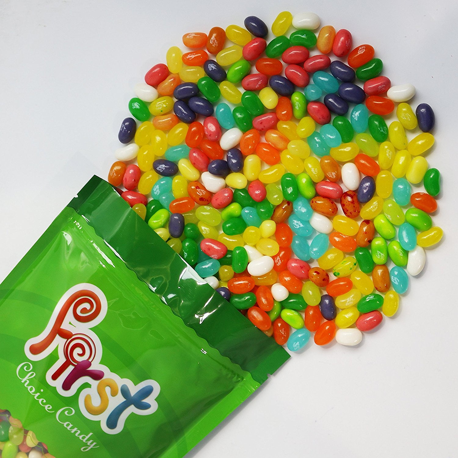 FirstChoiceCandy Jelly Belly Tropical Mix Jelly Beans 1 Pound Resealable Bag