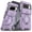 Purple, variant on Allytechgroup Magnetic Case For Google Pixel 9 / 9 Pro with Slide Camera Cover, [1x Screen Protector] 360° Rotated Ring Kickstand Magnetic Car Mount Suppor Shockproof Protective Cover, Orange