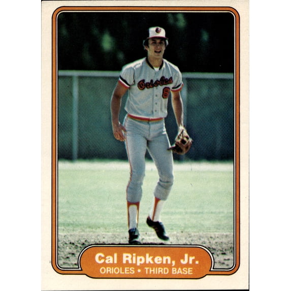 Fleer 1982 Cal Ripken Jr. Rookie Card - Walmart.com