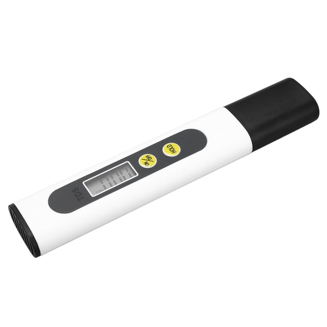 Water Quality Tester, Accurate 0 To 9990ppm TDS Meter Portable Easy Operation for Aquaculture