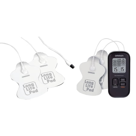 Omron Max Power Relief Tens Device & Tens Long-life Pads (843631135501)