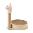 thumbnail image 4 of Poste rascador para gatos y cama, tablero rascador para salón de gatitos, Protector de muebles para gatos pequeños y adultos con pelota de Oveja, 4 of 8