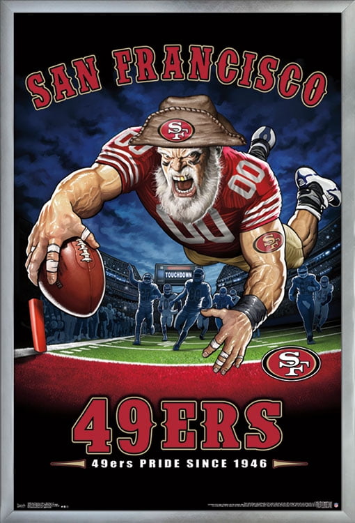 NFL San Francisco 49ers - End Zone 17 Wall Poster, 22.375 x 34