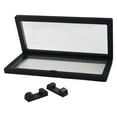thumbnail image 6 of Girlsshop 3D Floating Frame Jewellery Display Protection Transparent Box 230*110*20Mm,Black, 6 of 10