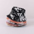 thumbnail image 2 of CoCopeaunts Tie Dye Bucket Hat Reversible Double-Sided Basin Hat Graffiti Fisherman Hat Outdoor Anti-Ultraviolet Bucket Cap, 2 of 8
