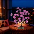 thumbnail image 5 of Euaioeiu Romantic Rose Tree Lamp with 24 LED Warm White Lights, USB Powered Night Light for Bedroom Decor, Valentine's Day Party, Home Ambiance, 182 Inches Tall, 5 of 6