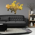 thumbnail image 2 of 12pcs Self Adhesive Acrylic Mirror Wall Stickers Removable, 2 of 4