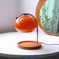 thumbnail image 2 of Candle Warmer Lamp, Dimmable Aromatherapy Candle Melter,Retro Decorative Melting Lamp with Round Plate, Wax Melt Warmer for Home Bedroom Decor (Coral), 2 of 8