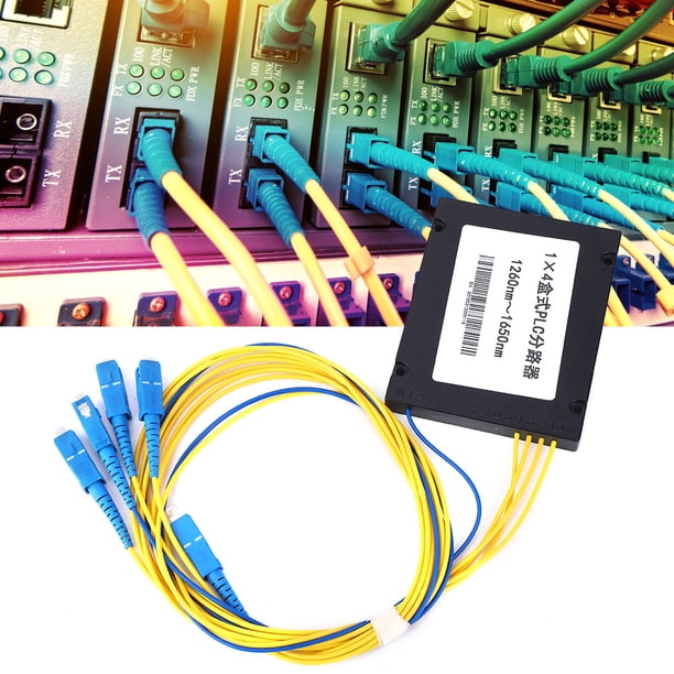 Divisor De Fibra PLC Módulo Divisor PLC Reflexión Trasera Baja Para Cableado Doméstico Empresa De Proyectos De Ingeniería LAN De Fibra óptica ANGGREK Hardware