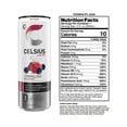 thumbnail image 3 of CELSIUS Sparkling Wild Berry Energy Drink - 12 fl oz - 4 cans, 3 of 5