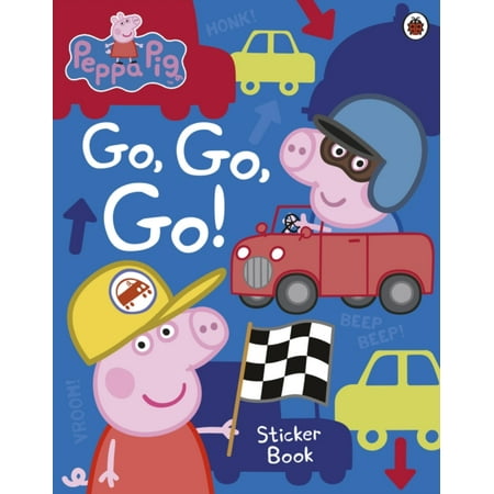 PEPPA PIG GO GO GO STICKER BOOK