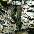 thumbnail image 5 of HAiming Plus Size Hiking Pants for Women Waterproof Elastic Waist Loose Casual Pants Vacation Athletic Workout Pants, 5 of 9