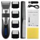 thumbnail image 1 of Cortadora de pelo profesional para hombres, recortadora de barba de peluquero, máquina para cortar cabello recargable, cuchilla de cerámica, corte de pelo de chico adulto de bajo ruido Tan Jianjun  unisex, 1 of 2
