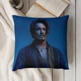 thumbnail image 3 of Johnny Depp Pillow Case Soft Pillow Cover Pillowcase Decorative Cushion Cover Home Decor 26 "x26 ", 3 of 8