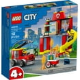 thumbnail image 3 of LEGO City Fire Station and Fire Engine  60375, Pretend Play Fire Station with Firefighter Minifigures, Educational Vehicle Toys for Kids Boys Girls Age 4+, 3 of 8