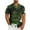 Army Green, variant on VBTAPA Men's Hawaiian Shirt Short Sleeve Tropical Vacation Button Down Shirt Summer Beach Floral Palm Shirts Lightning Sales Light Green L