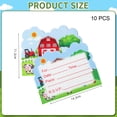 thumbnail image 4 of Vaca de granja, rancho, polluelo, animal, vajilla para fiesta de cumpleaños infantil, bandeja de papel, vaso de papel, pañuelos de papel, decoración, suministros para fiesta, 4 of 5