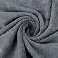 thumbnail image 2 of 2-Pieces Bath Towel Set For Bathroom,Ultra Absorbent Grey Floral 30"x60", 2 of 5