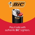 thumbnail image 3 of BIC Classic Lighter, Red, 12-Pack of Pocket Lighters, Safe and Reliable, 3 of 9