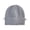 31# Light Gray, variant on Men Hip Hop Beanies Hats Ripped Holes Knitted Hats Plain Autumn Winter Soft Cotton Warm Caps Black One Size