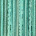 thumbnail image 1 of Ahgly Company Indoor Square Abstract Light Blue Modern Area Rugs, 8' Square, 1 of 4