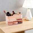 thumbnail image 6 of Desktop Plastic Storage Box, Drawer Organizer for Cosmetics and Stationery, Dorm Room Desk Tray with Multiple Compartments for Tidy Countertop, Bathroom, and Office Organization, 6 of 6