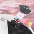 thumbnail image 6 of PlayVital LED Glowing Thumb Grips Cute Joystick Caps for PS5, PS4, Xbox Series X/S, Xbox One & Switch Pro – Moonlight Cat, 6 of 10