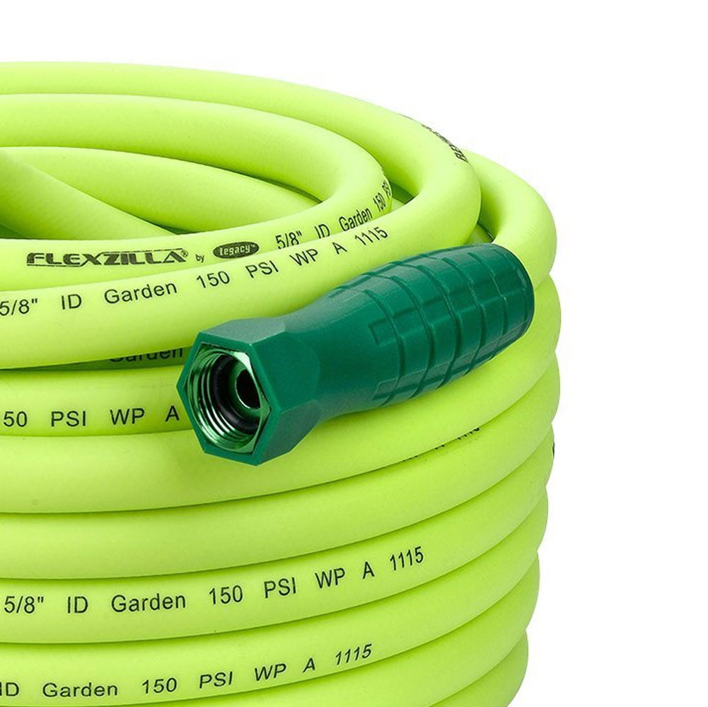 Flexzilla Garden Hose w/ SwivelGrip Connecters, 5/8" x 75', 3/4" 11.5