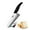 Black, variant on Serrated Bread Knife 6-inch Sharp Ceramic Kitchen Knife for Sourdough Homemade Bread，Rustproof Ceramic Blade with Cover