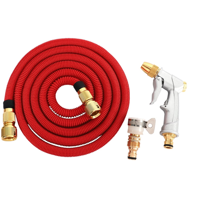 25FT HighPressure Car Wash Nozzle Set Hose Brush Tool MultiFunction