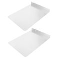 thumbnail image 5 of BRIGHTFUFU 2Pcs Metal Splatter Guard for Kitchen Sink Side Splash Protection 15.96X11.99X1.49In, 5 of 8