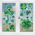 thumbnail image 1 of Pegatinas para ventanas del Día de San Patricio en Irlanda | Calcomanías de pared con trébol de cuatro hojas | Decoraciones para fiestas | Adhesivos autoadhesivos para ventanas en centros, 1 of 6