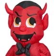 thumbnail image 6 of Airblown Devil w/ "Have a Wicked Halloween" Banner, 6 of 6