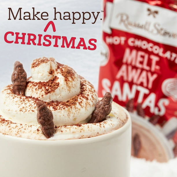 RUSSELL STOVER Christmas Hot Chocolate Melt-Away Milk Chocolate