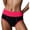 Watermelon Red, variant on High Waisted Underwear for Women Color Block Breathable Full Coverage Panties Briefs Womens Underwear