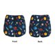 thumbnail image 3 of Balery Space Cartoon Pantalones cortos deportivos para mujer con forro y dos bolsillos, elásticos, para entrenamiento, gimnasio, yoga-Small, 3 of 7