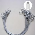 thumbnail image 3 of Eigraketly 166 piezas 5 mm / 0.2 pulgadas Agujero Funda de aluminio Plata Cable Férula Aluminio resistente Engarce Bucle Manga Un solo agujero Herramientas y ferretería No.2 Eigraketly TO005651-02, 3 of 6